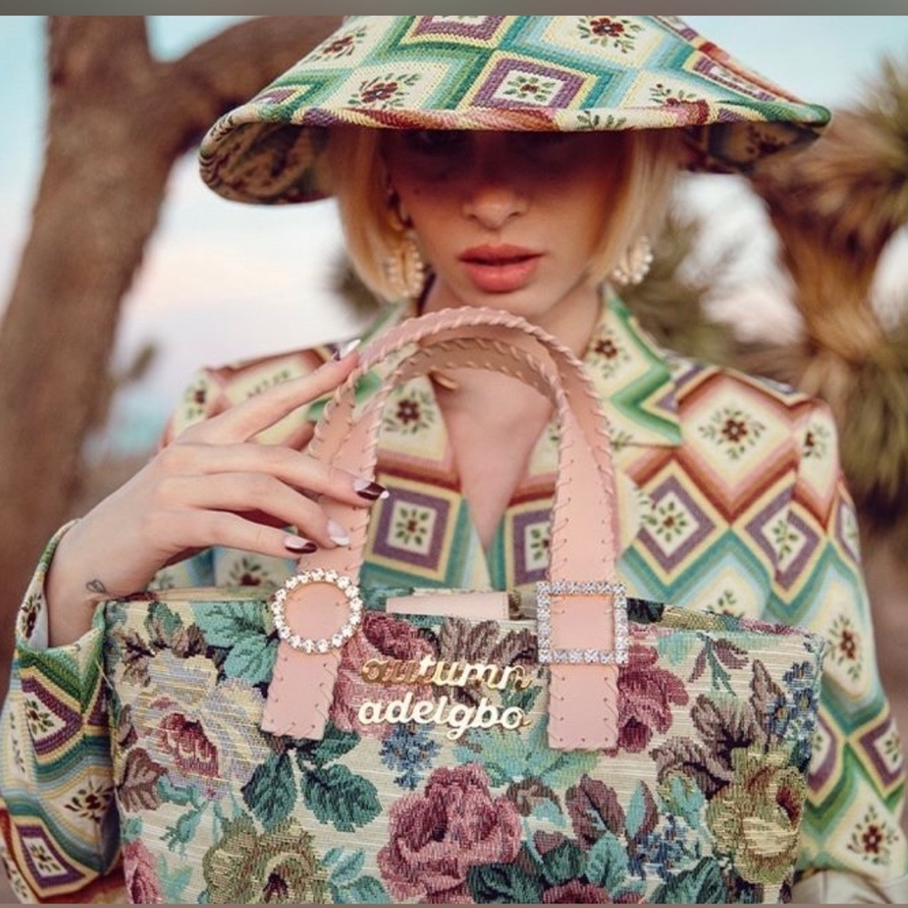 Autumn Adeigbo Floral Tote Bag